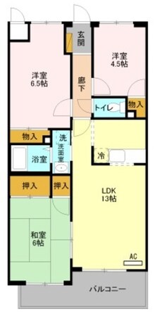 戸ヶ崎リバータウンの物件間取画像